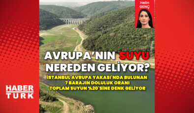 Avrupa Yakası’nın barajları alarm veriyor; peki su nereden geliyor?