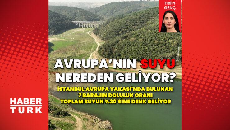 Avrupa Yakası’nın barajları alarm veriyor; peki su nereden geliyor?