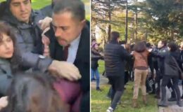 İstanbul Üniversitesi’nde gerginlik! Güvenlik görevlileri yılbaşı ağacı süslemek isteyen öğrencilere saldırdı