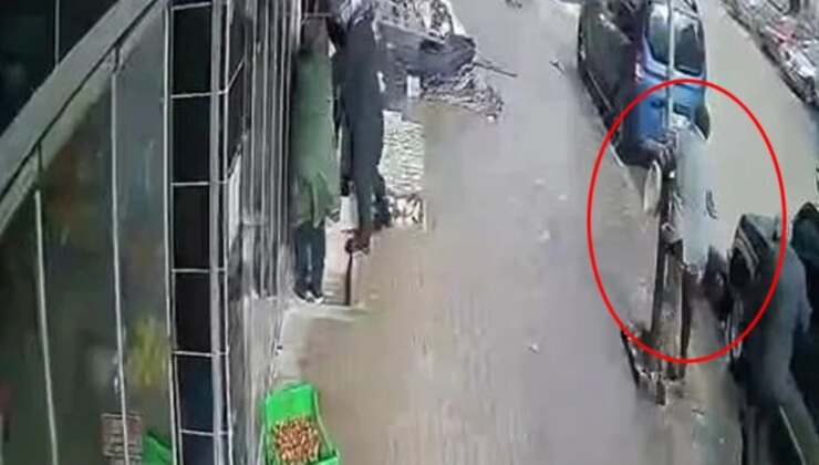 Ordu’da fırtına nedeniyle bir kişi ağaca tutunarak durabildi