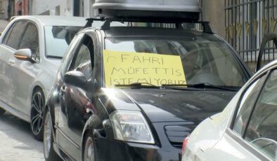 55. sokak’ta ‘Fahri müfettiş’ protestosu