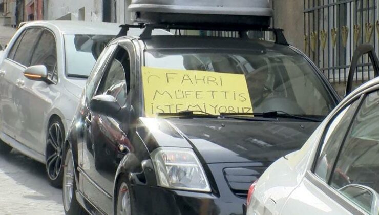55. sokak’ta ‘Fahri müfettiş’ protestosu