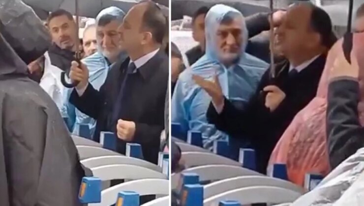 AK Parti Rize İl Başkanı Hikmet Ayar polisle tartıştı: Ajan mısın, FETÖ’cü müsün?