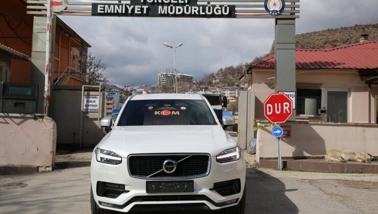 Almanya’da Interpol tarafından aranan cip Tunceli’de ele geçirildi