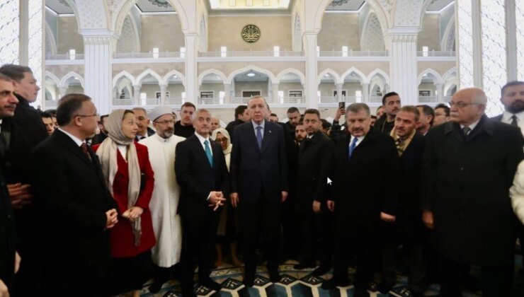Cumhurbaşkanı Erdoğan, Şahinbey Millet Camii’nin açılışını gerçekleştirdi