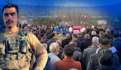 Şehit Piyade Uzman Çavuş Kadir Dingil, Osmaniye’de toprağa verildi