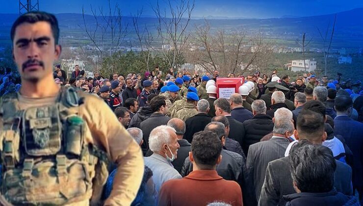 Şehit Piyade Uzman Çavuş Kadir Dingil, Osmaniye’de toprağa verildi