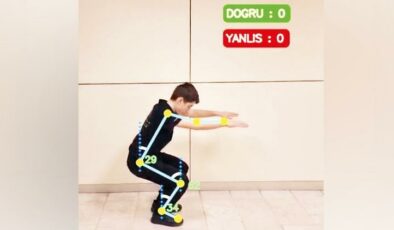 Yapay zekâlı fitness eğitmeni