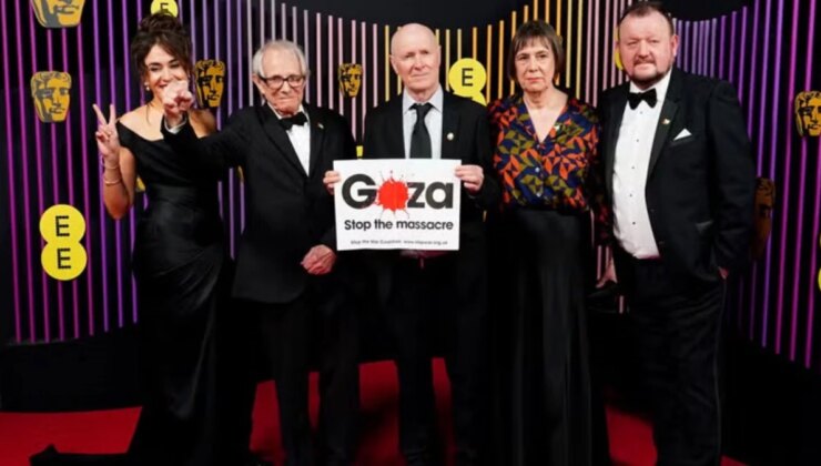 Yönetmen Ken Loach’tan BAFTA ödül töreninde “Gazze Katliamı Durdurun” mesajı