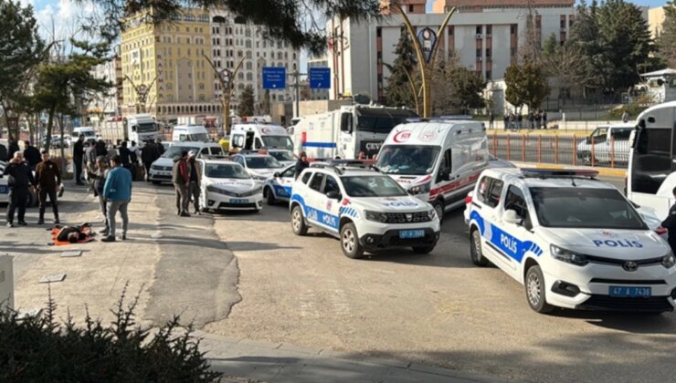 Mardin’de adliye önünde silahlı ve bıçaklı kavga: 10 kişi yaralandı