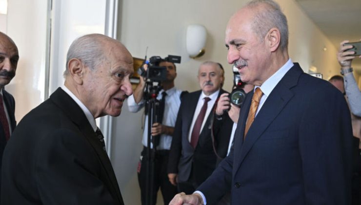 Kurtulmuş’tan MHP lideri Bahçeli’ye ziyaret – Son dakika haberi