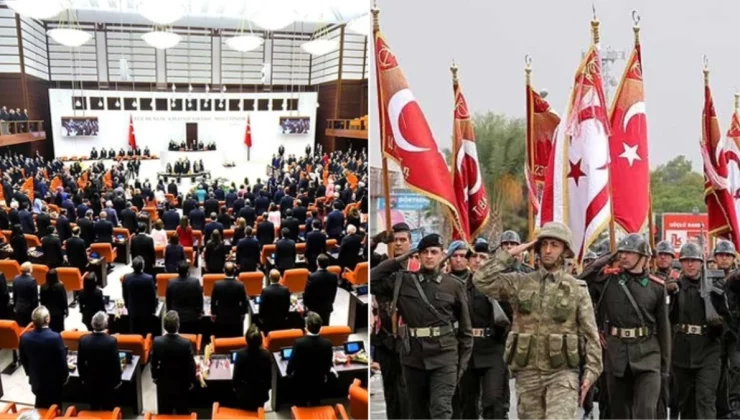 Kıbrıs tezkeresi Meclis’ten geçti! Kıbrıs Türk halkının Barış ve Özgürlük Bayramı resmiyet kazandı