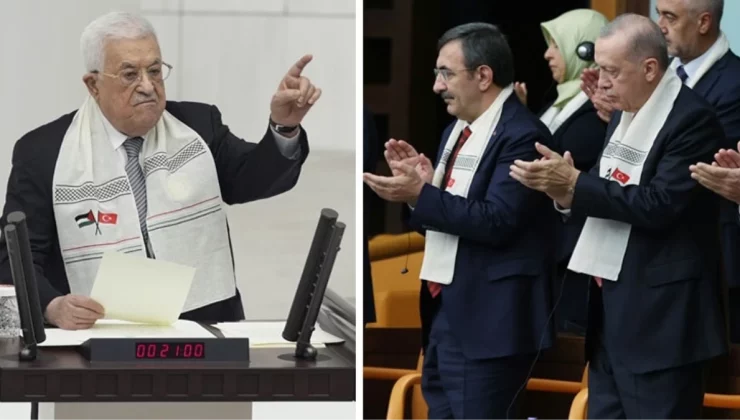 Abbas’ın tarihi konuşmasından yeni detaylar! Erdoğan, o ifadeyi duyar duymaz ayağa kalktı