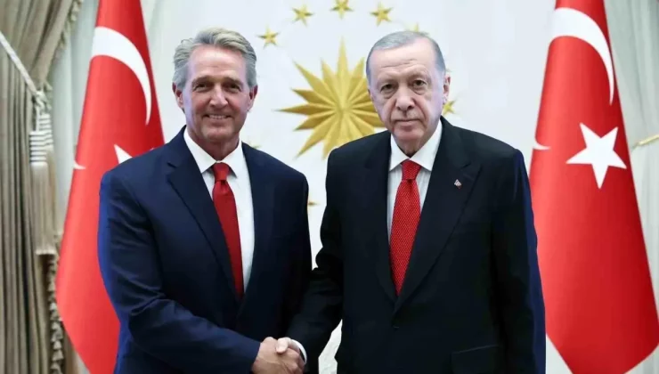 Cumhurbaşkanı Erdoğan, ABD Büyükelçisi Jeff Flake’i kabul etti