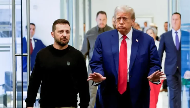ABD başkan adayı Trump ve Ukrayna liderinin buluşması gündeme damga vurdu
