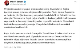 Bahçeli’den Narin Güran Cinayeti Üzerine Sert Açıklama