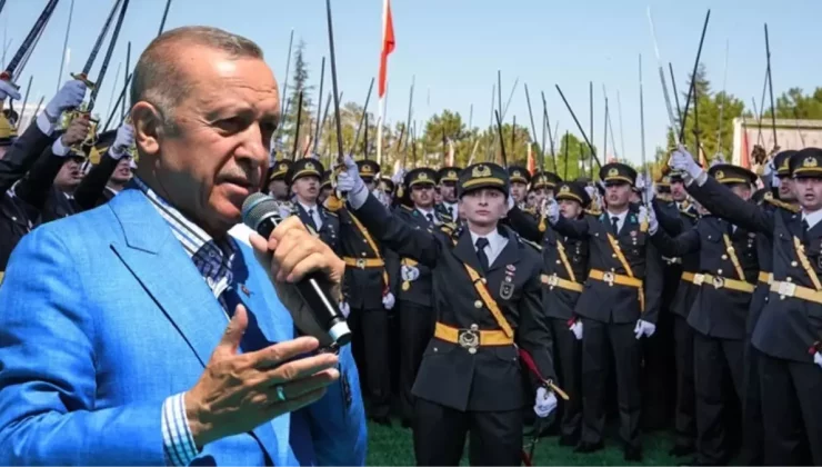 Cumhurbaşkanı Erdoğan’dan teğmenlerin kılıçlı ant içme törenine ilk yorum